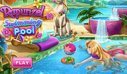 Rapunzel Swimming Pool - Il Gioco